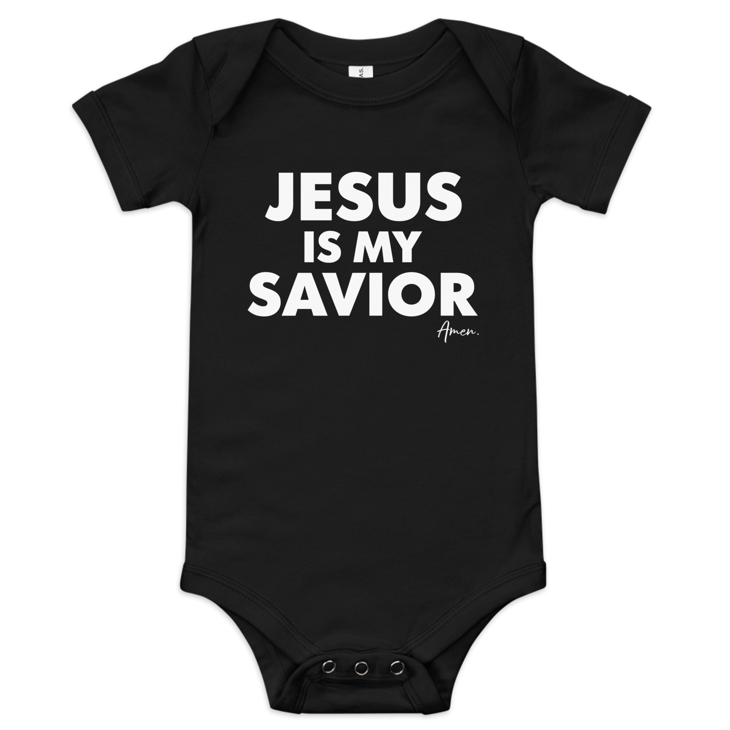 Jesus is my Savior - Baby Short Sleeve One Piece