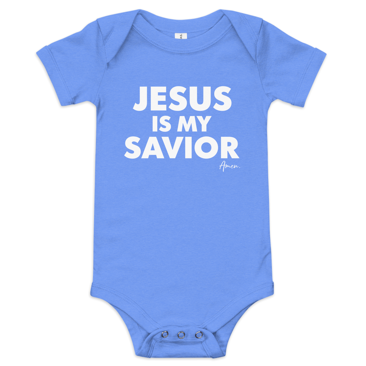 Jesus is my Savior - Baby Short Sleeve One Piece