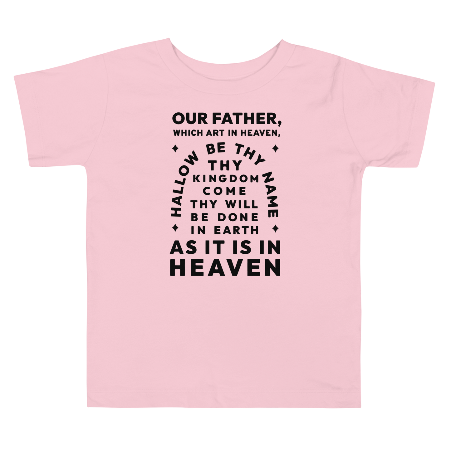Lord's Prayer - Toddler Short Sleeve Tee