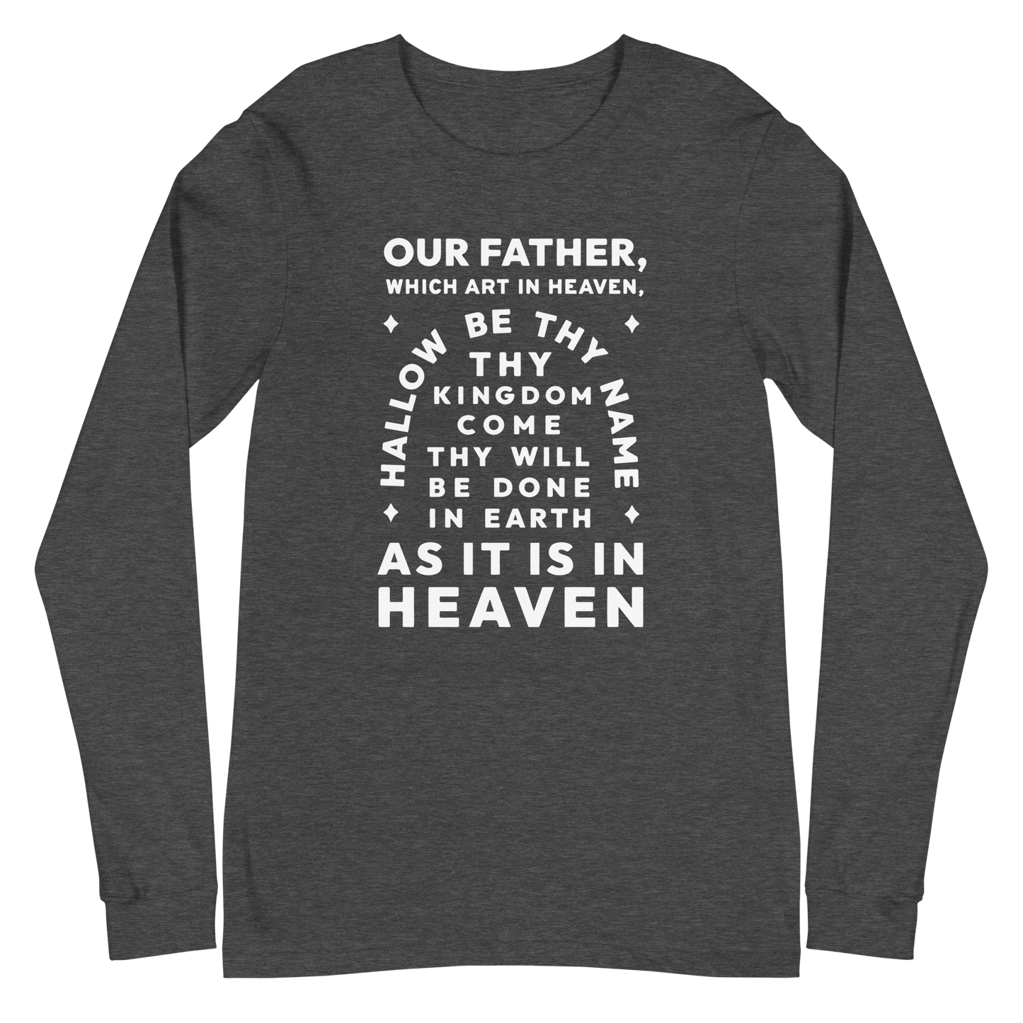 Lords's Prayer - Men's Long Sleeve