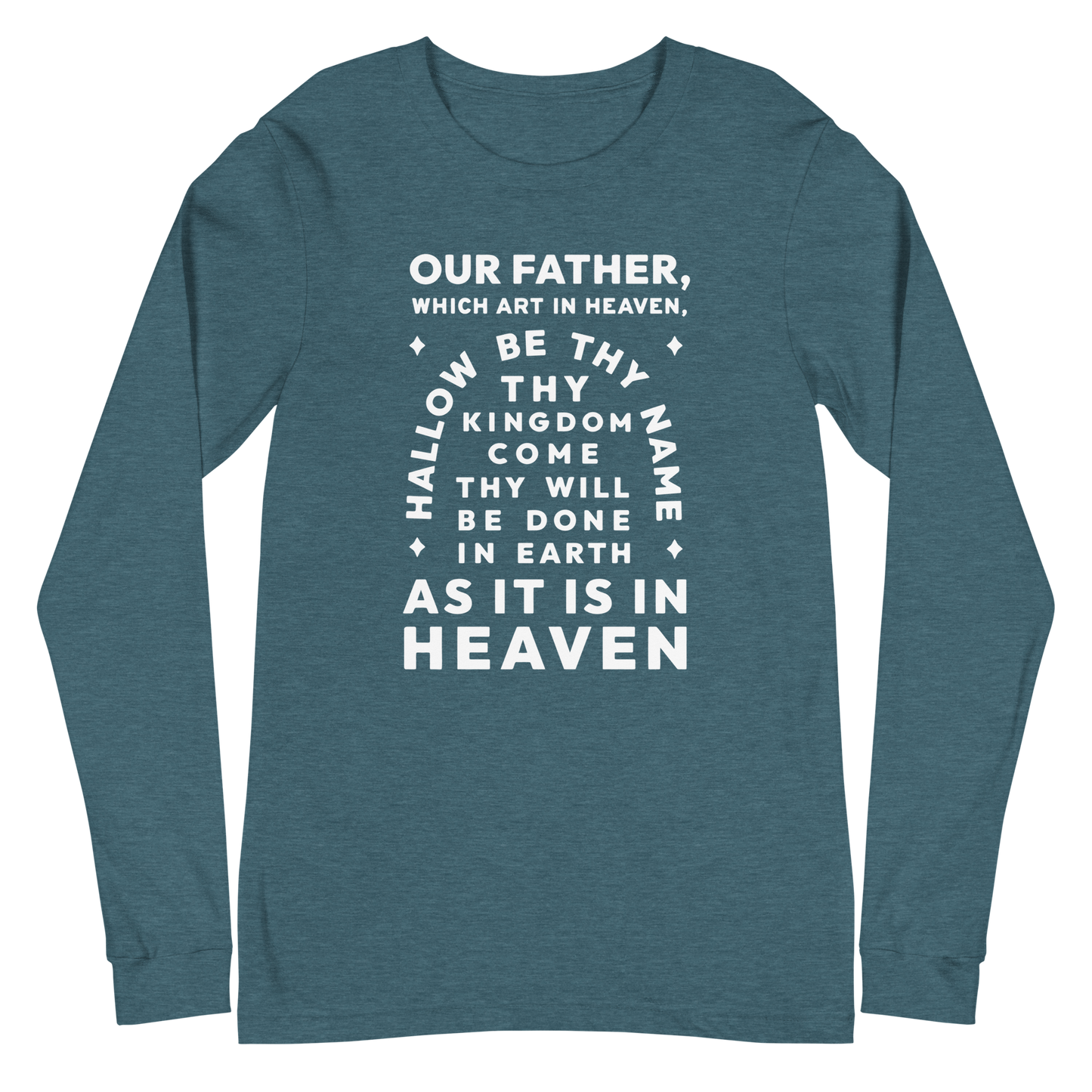 Lords's Prayer - Men's Long Sleeve