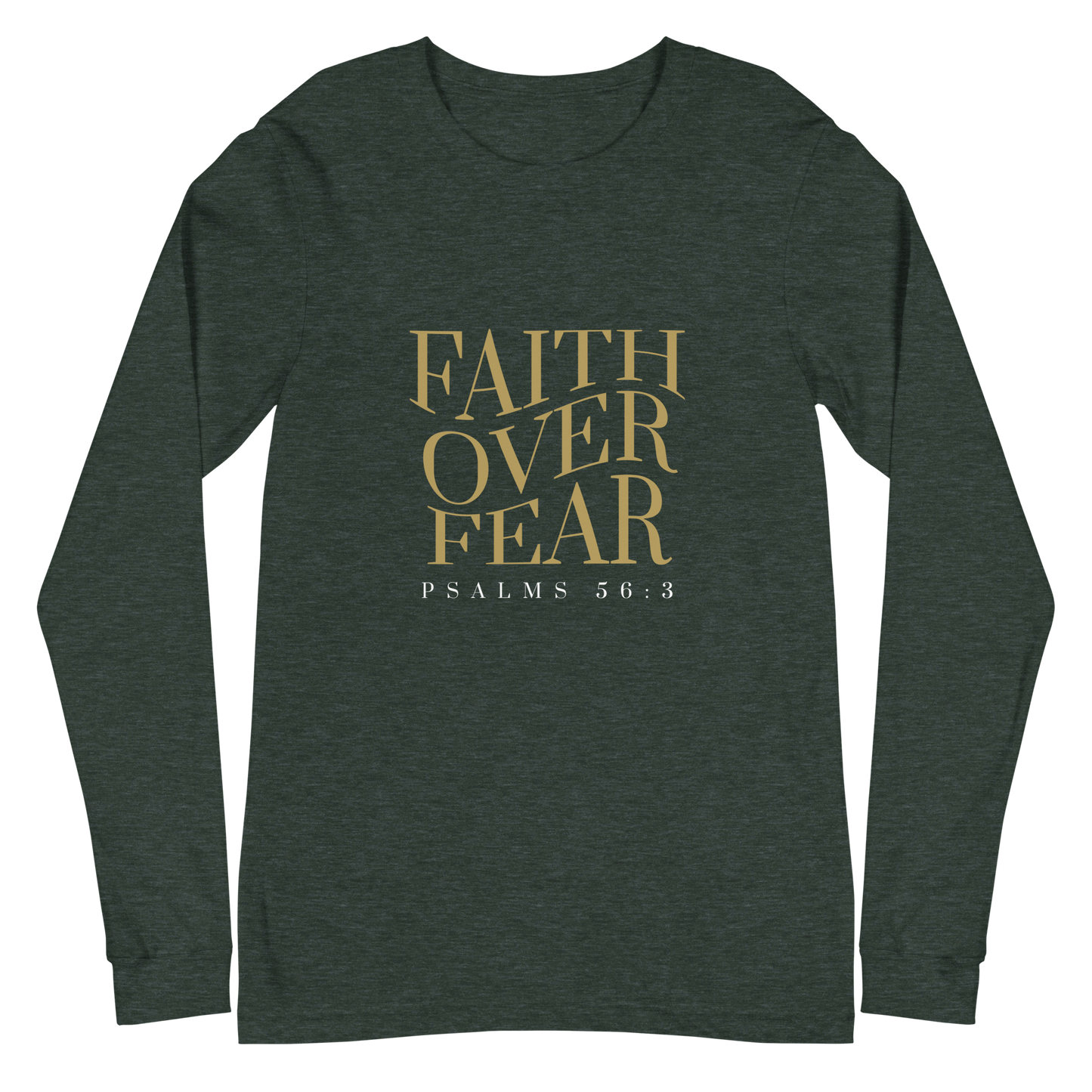 Faith over Fear - Women's Long Sleeve