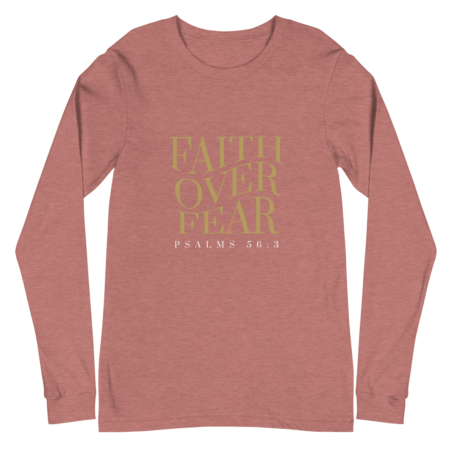 Faith over Fear - Men's Long Sleeve
