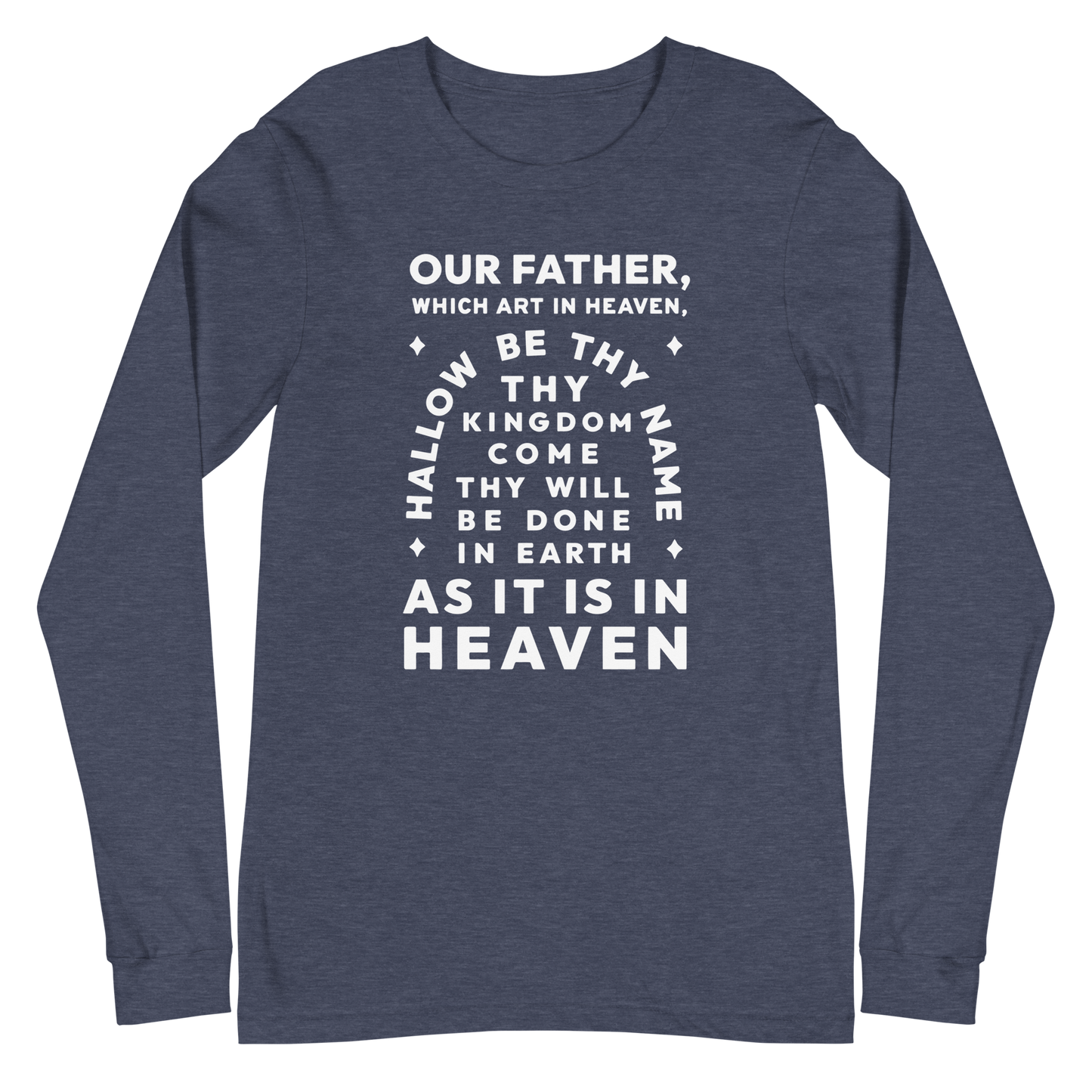 Lords's Prayer - Men's Long Sleeve