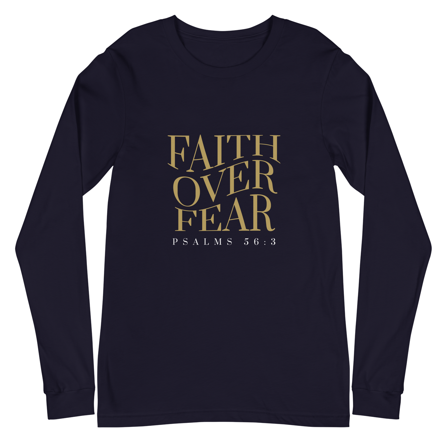 Faith over Fear - Men's Long Sleeve
