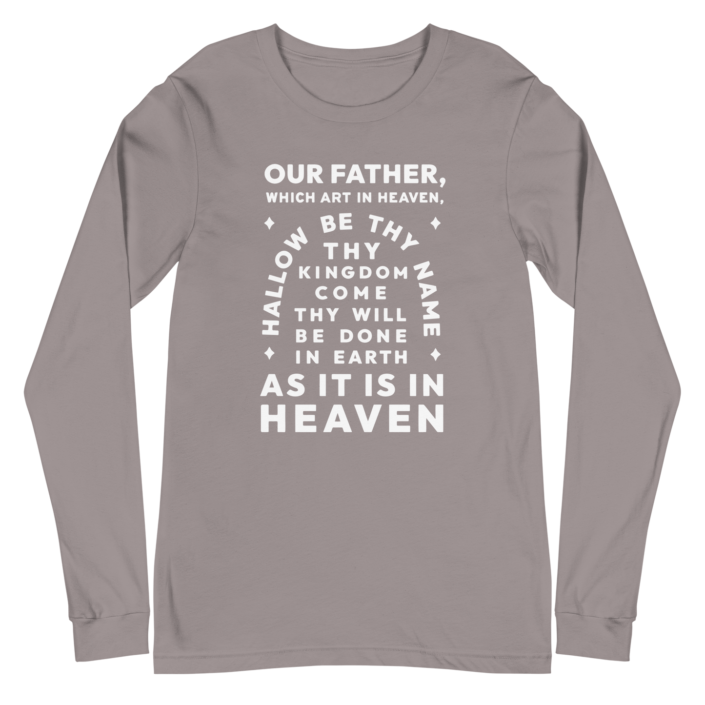 Lords's Prayer - Men's Long Sleeve