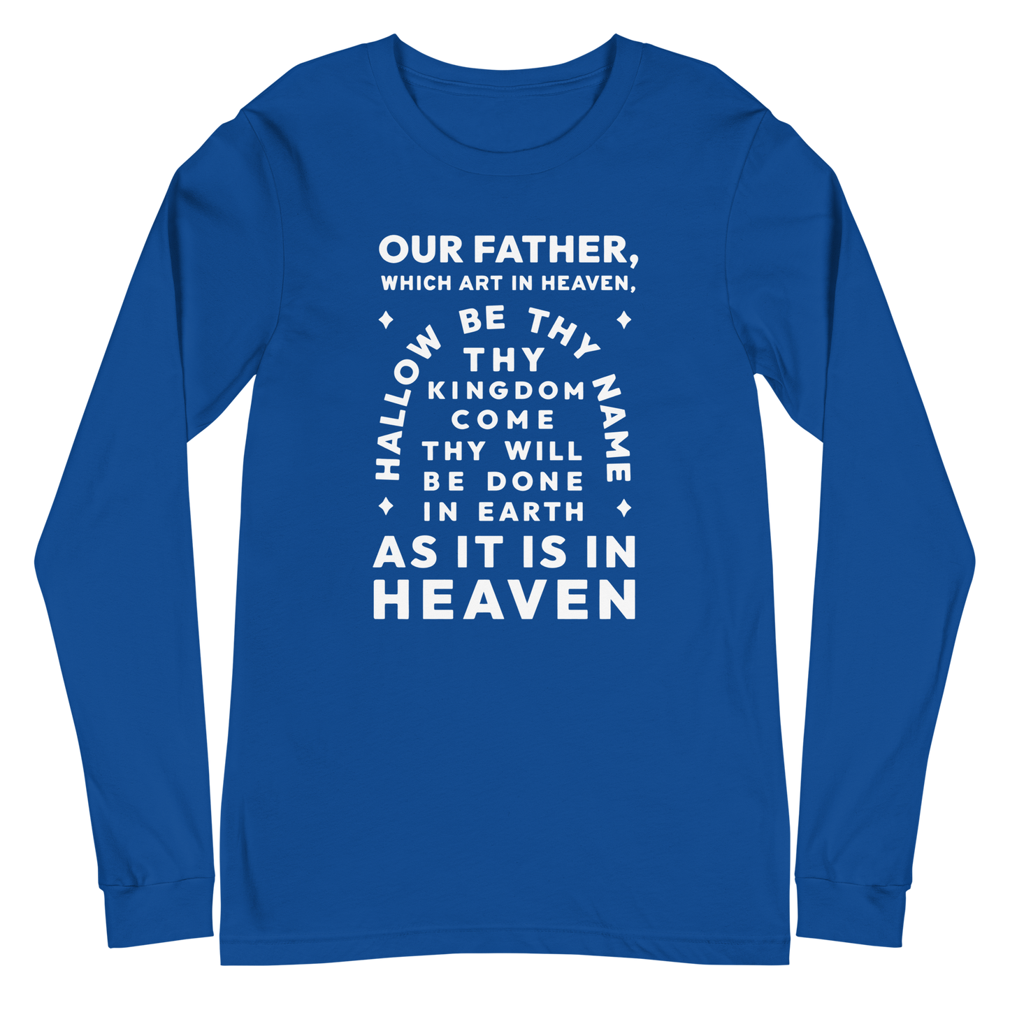 Lords's Prayer - Men's Long Sleeve