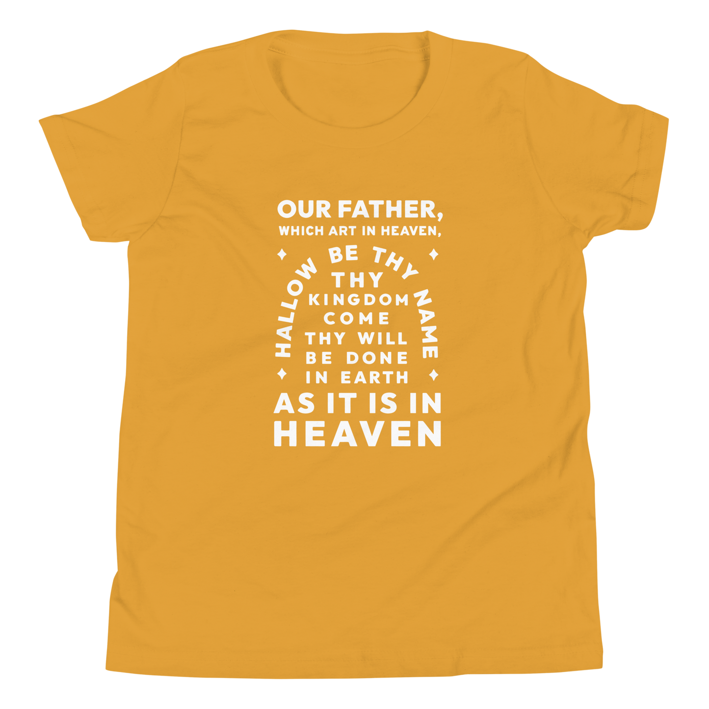 Lord's Prayer - Youth Short Sleeve T-Shirt