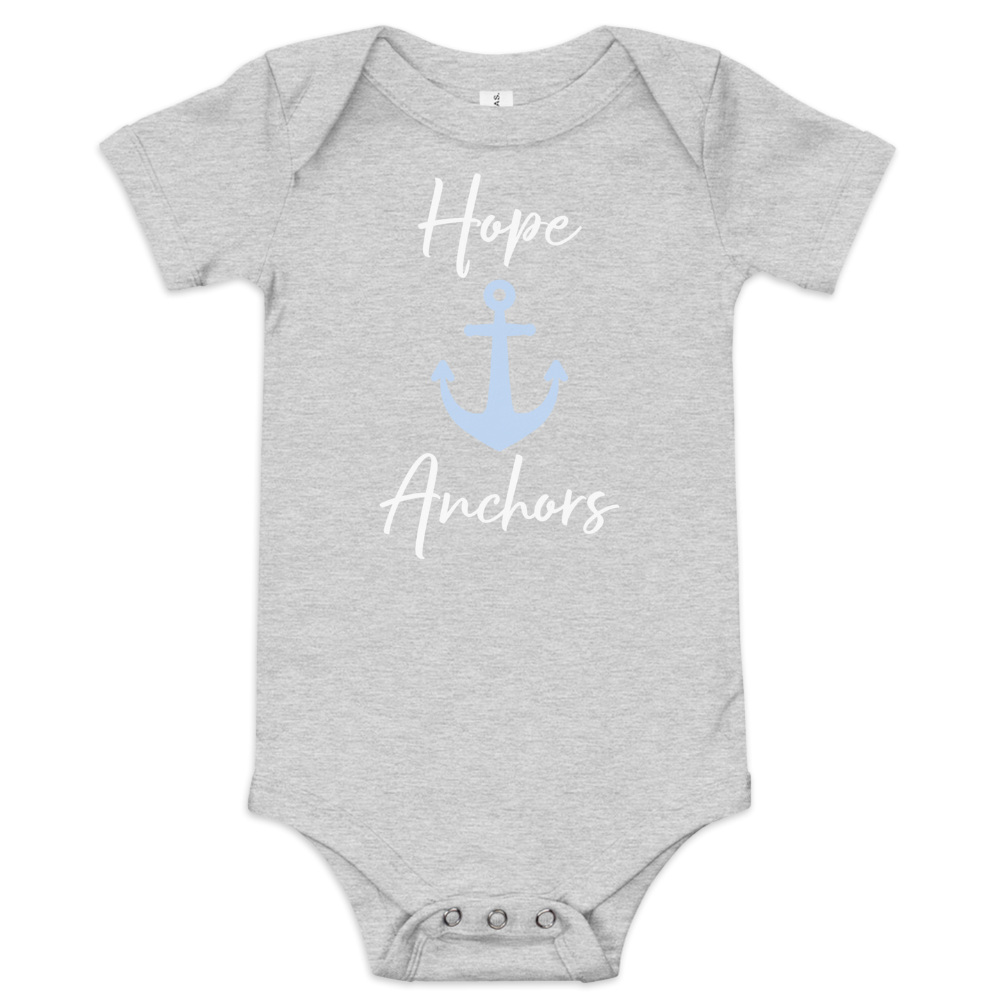 Hope Anchors - Baby Short Sleeve One Piece