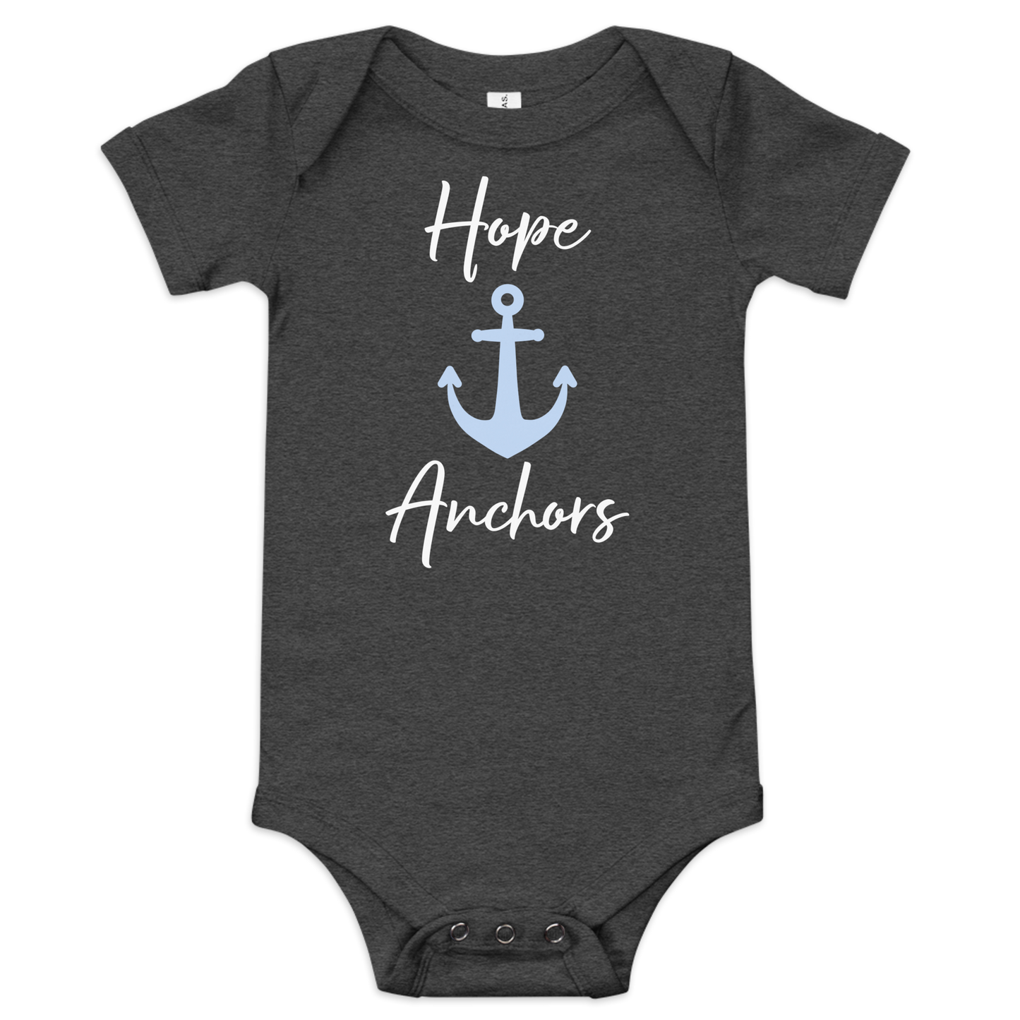 Hope Anchors - Baby Short Sleeve One Piece