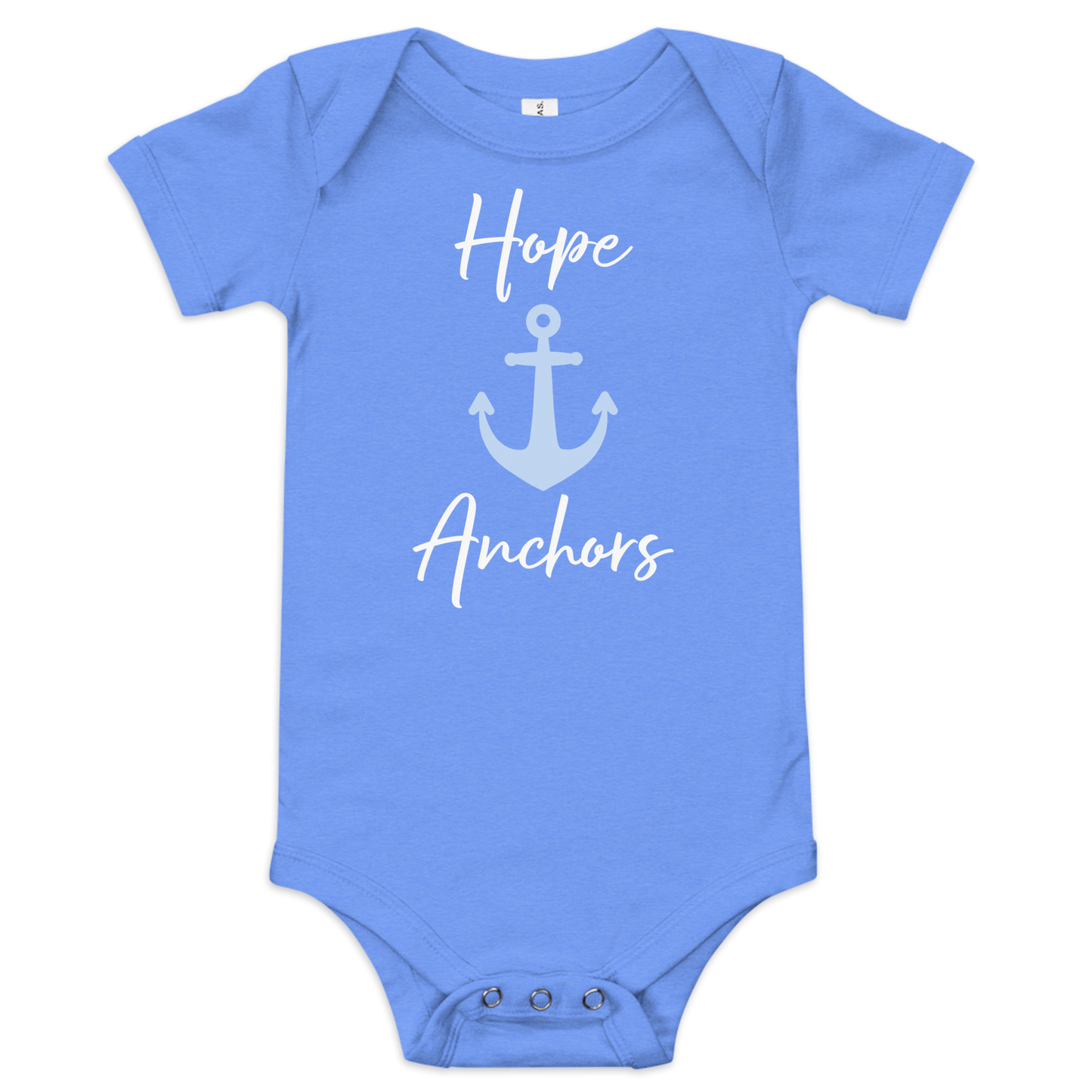 Hope Anchors - Baby Short Sleeve One Piece