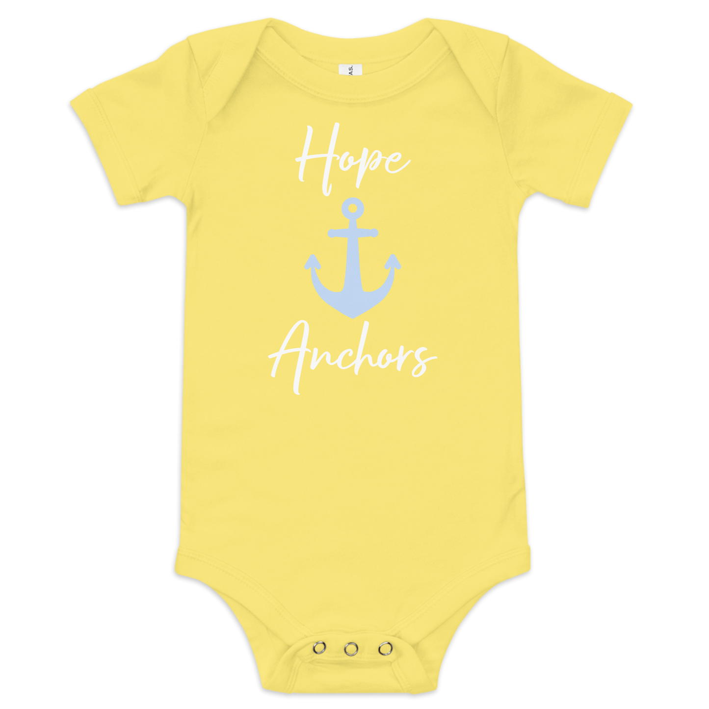 Hope Anchors - Baby Short Sleeve One Piece