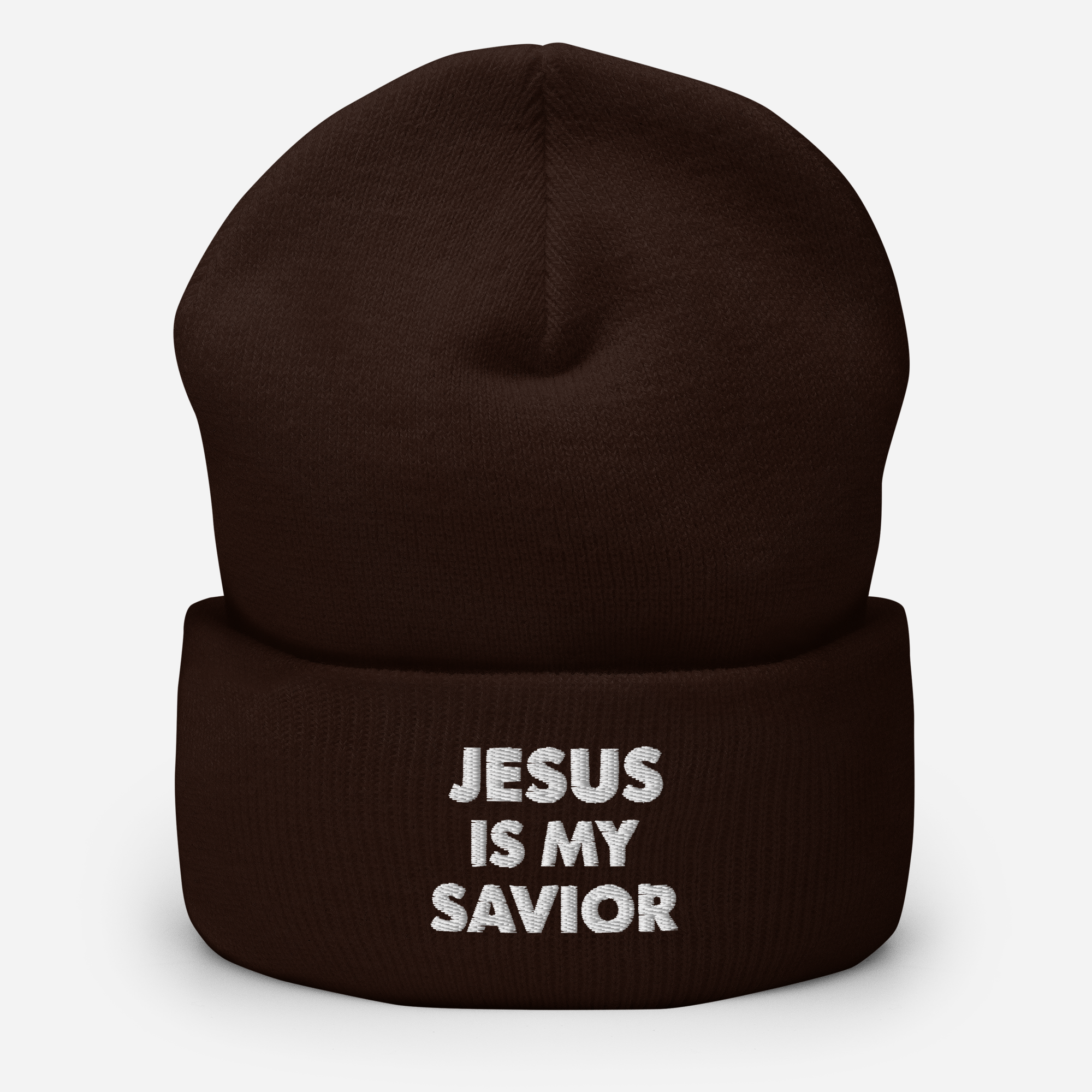 Jesus is my Savior // Cuffed Beanie