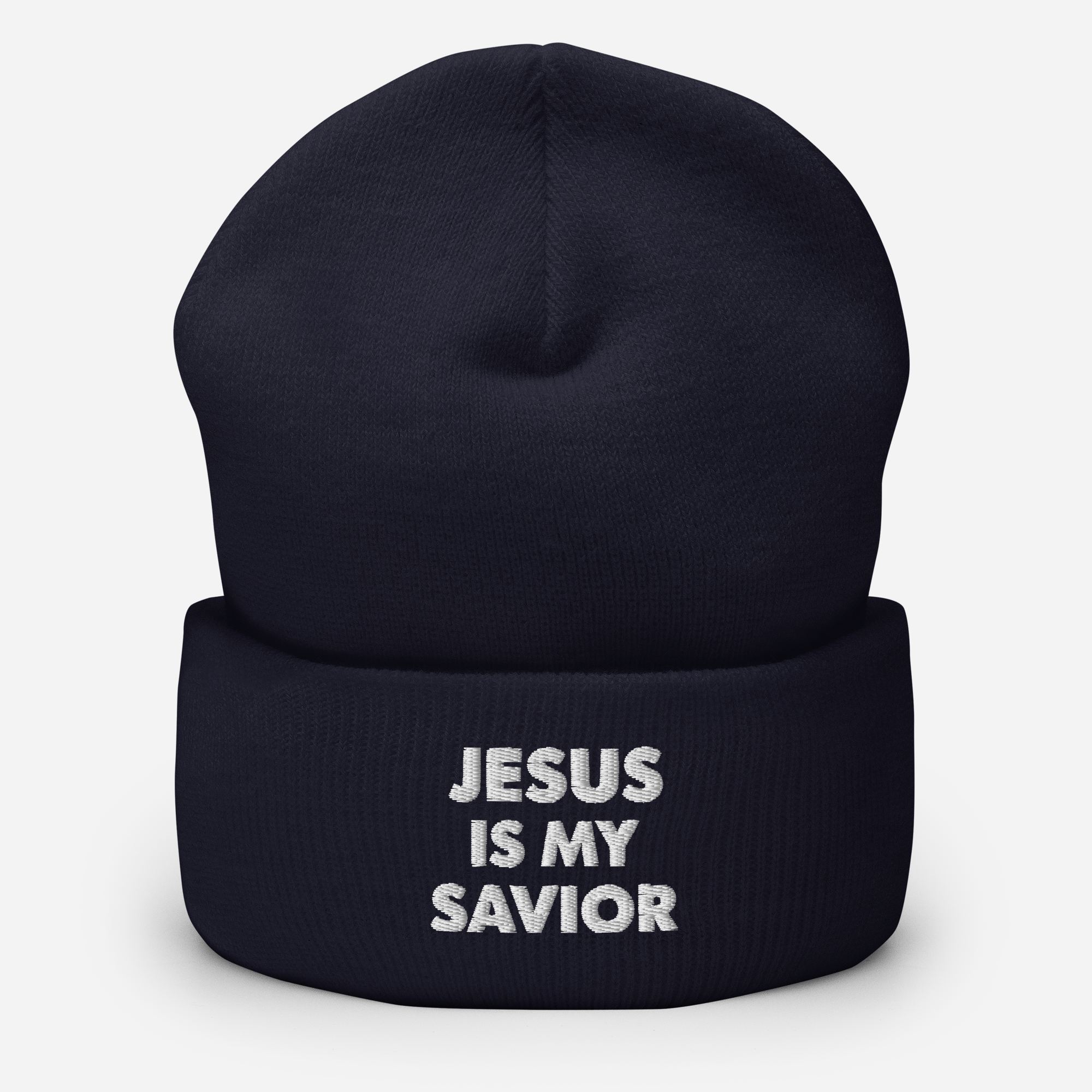 Jesus is my Savior // Cuffed Beanie