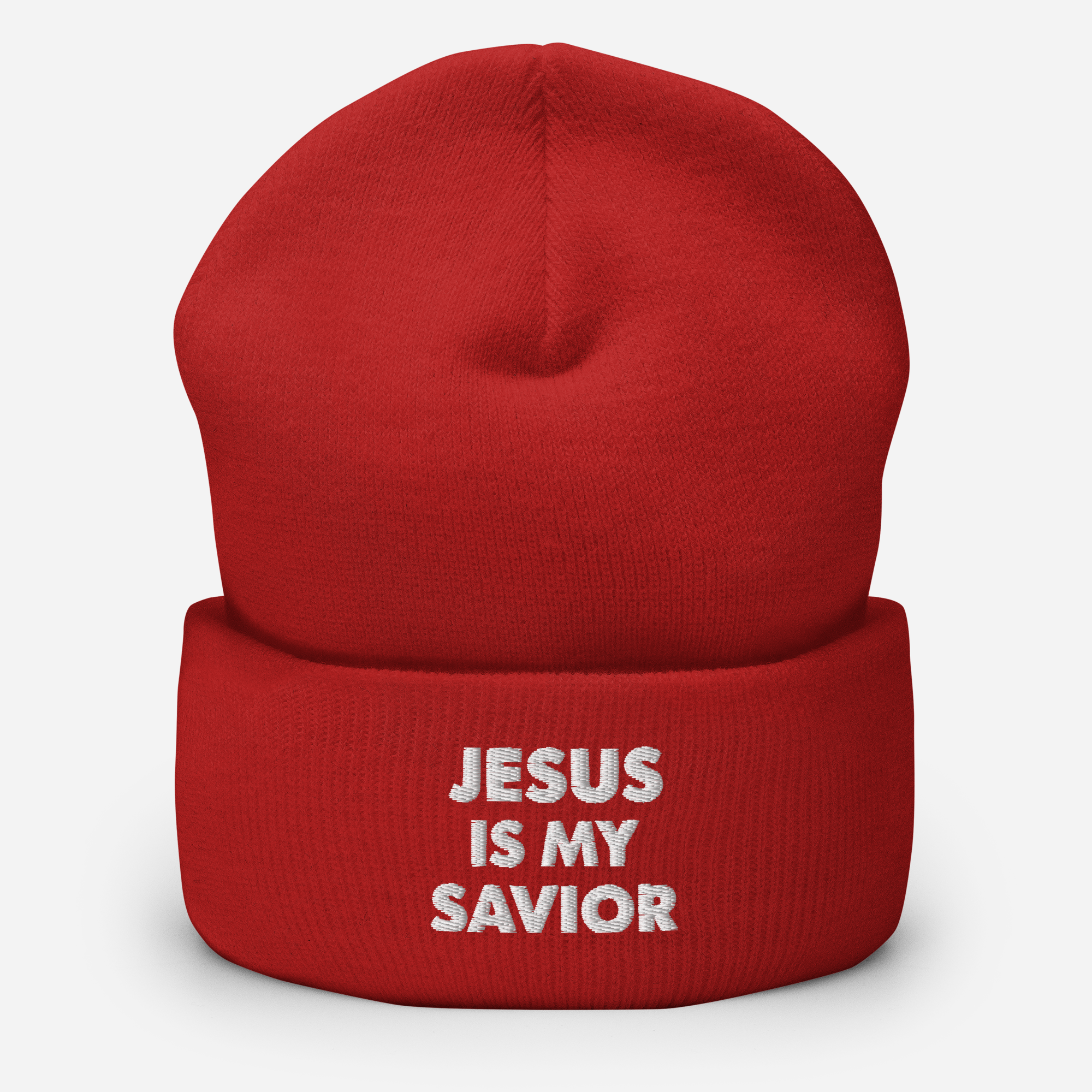 Jesus is my Savior // Cuffed Beanie