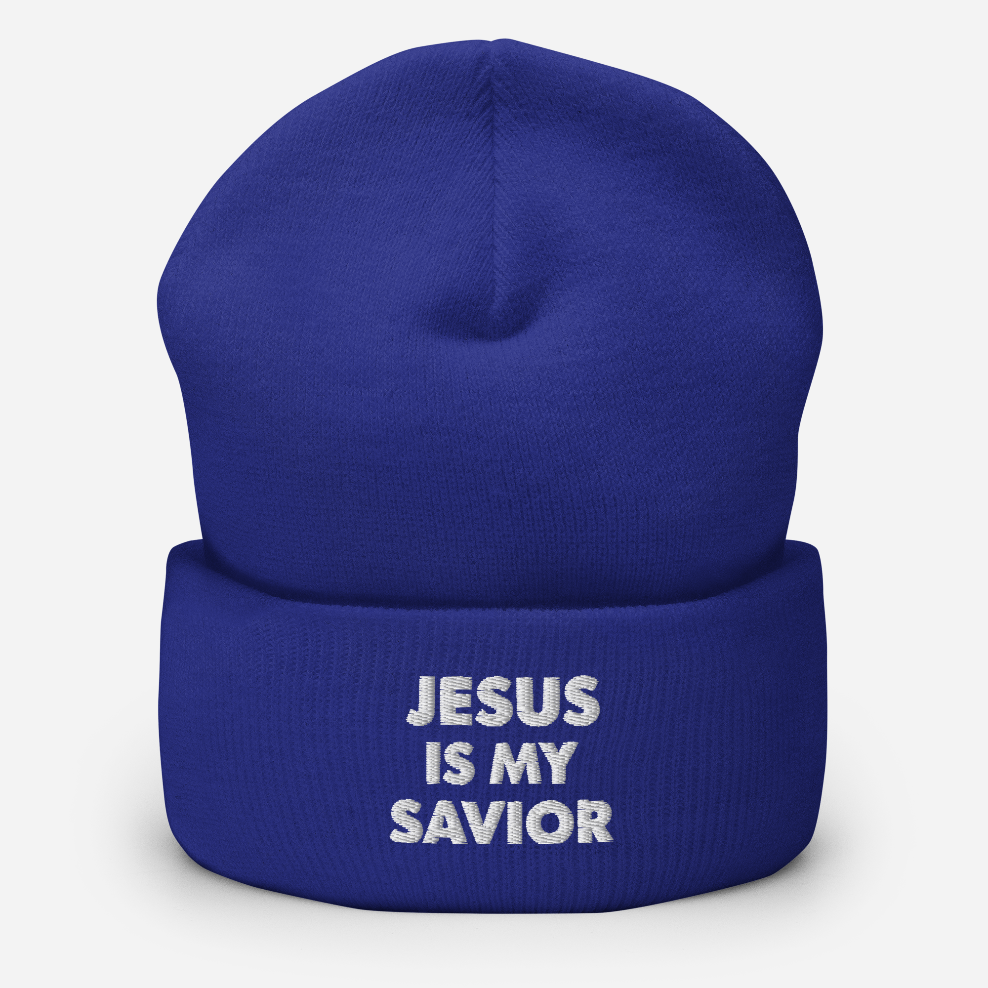 Jesus is my Savior // Cuffed Beanie