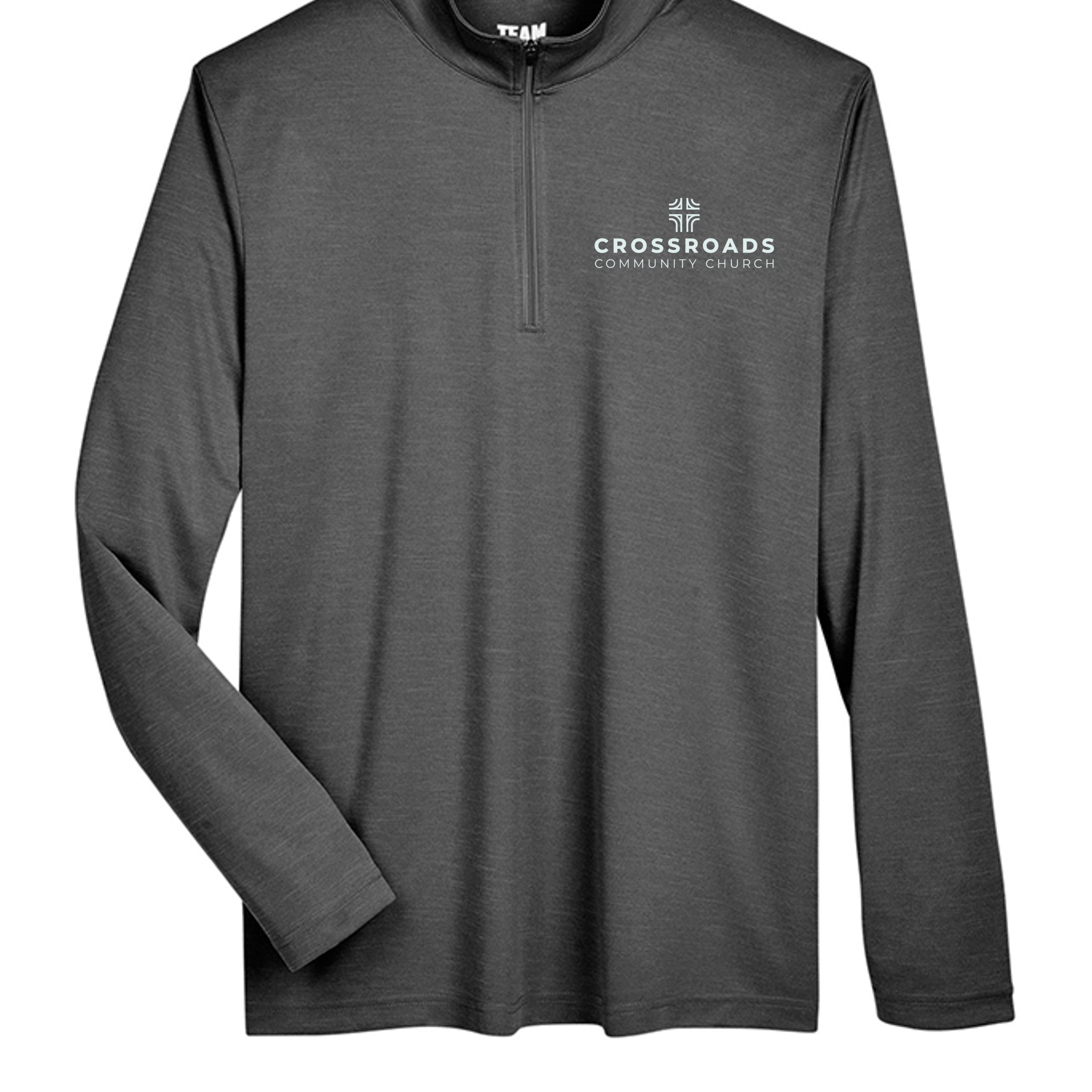 BLACK HEATHER - TT31H - FRONT