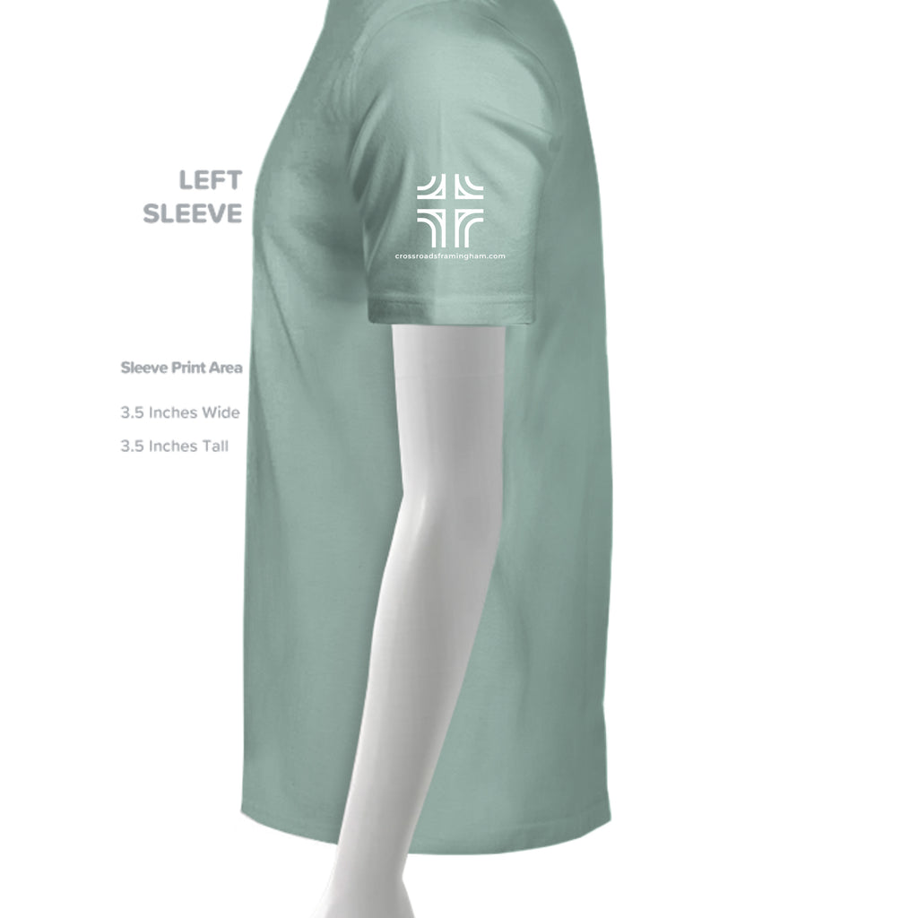 Heathered Dusty Sage - DM130 - SLEEVE_LEFT