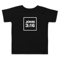 John 3:16 - Toddler Short Sleeve Tee