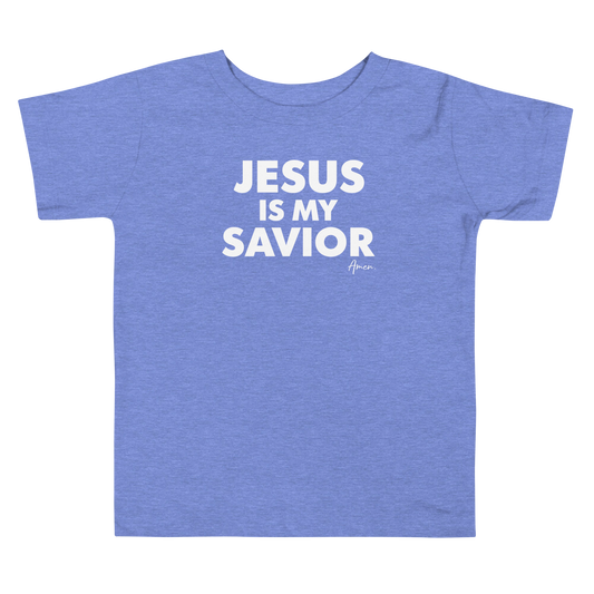 Jesus is my Savior - Toddler Short Sleeve Tee