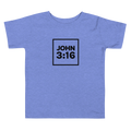 John 3:16 - Toddler Short Sleeve Tee