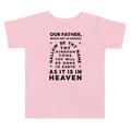 Lord's Prayer - Toddler Short Sleeve Tee