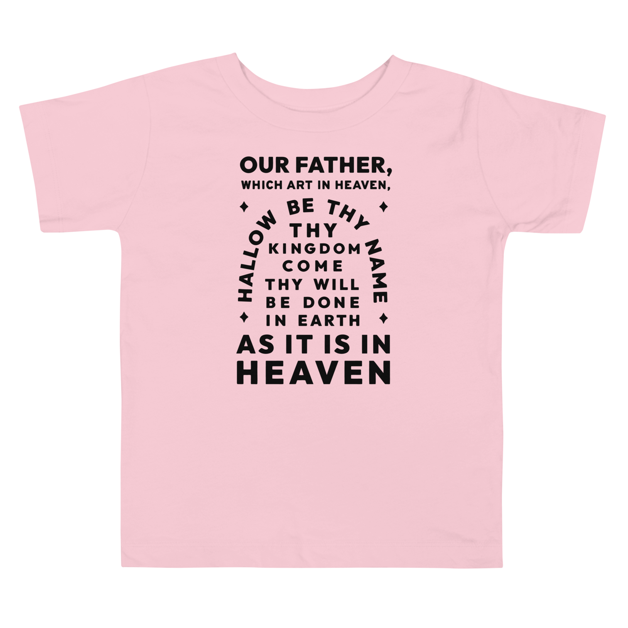 Lord's Prayer - Toddler Short Sleeve Tee