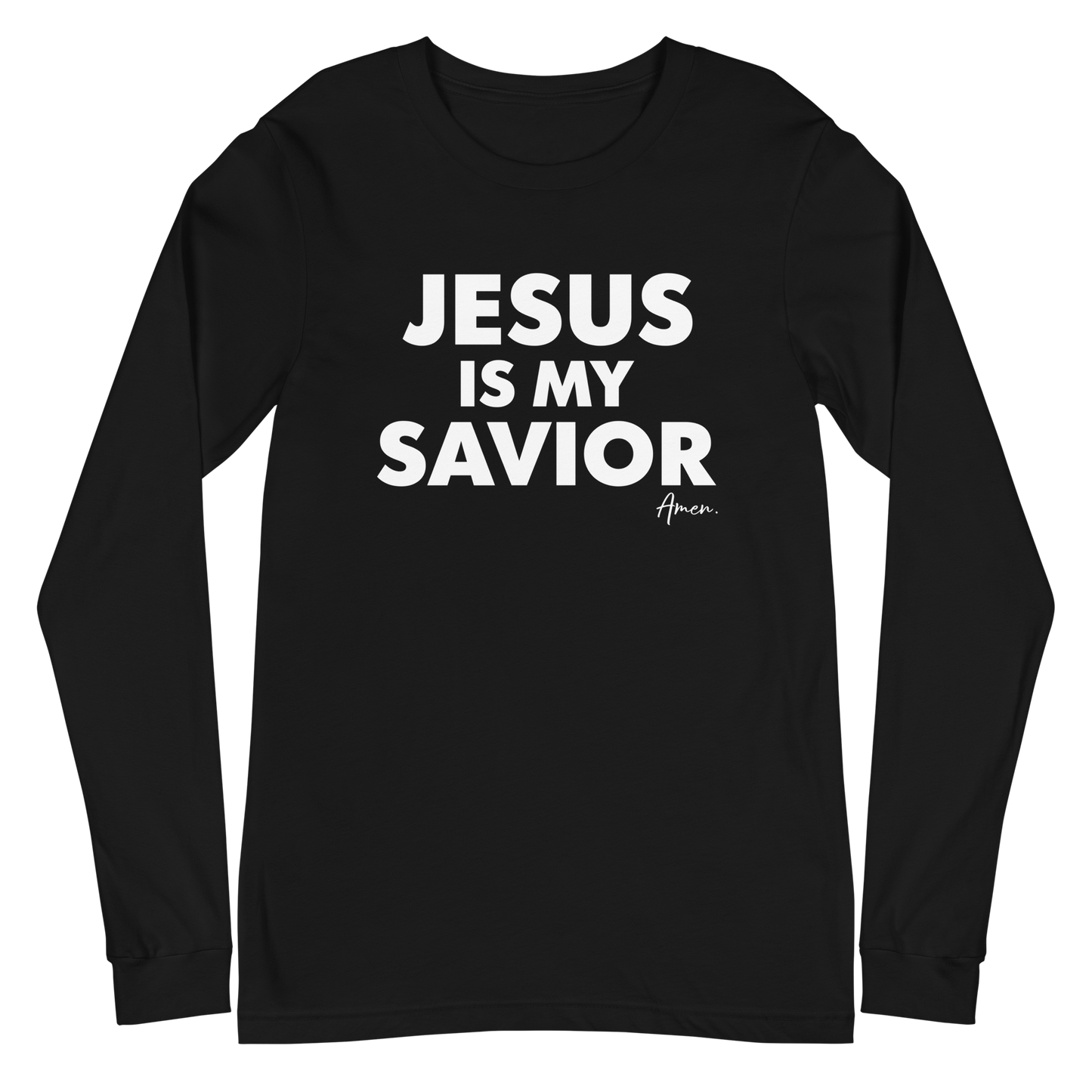 Jesus is my Savior - Men's Long Sleeve