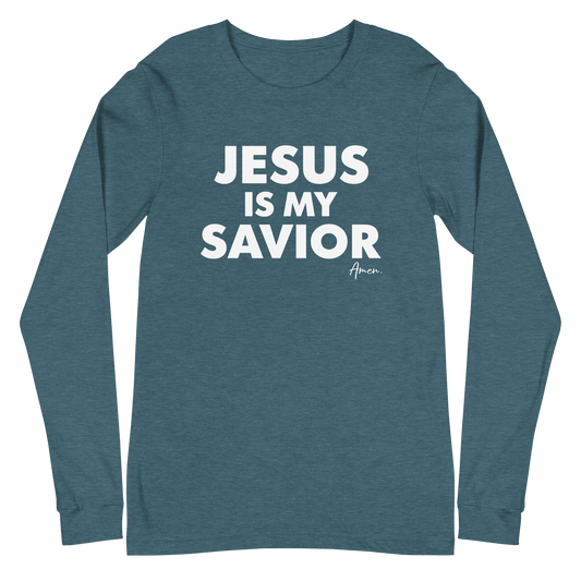 Jesus is my Savior - Men's Long Sleeve