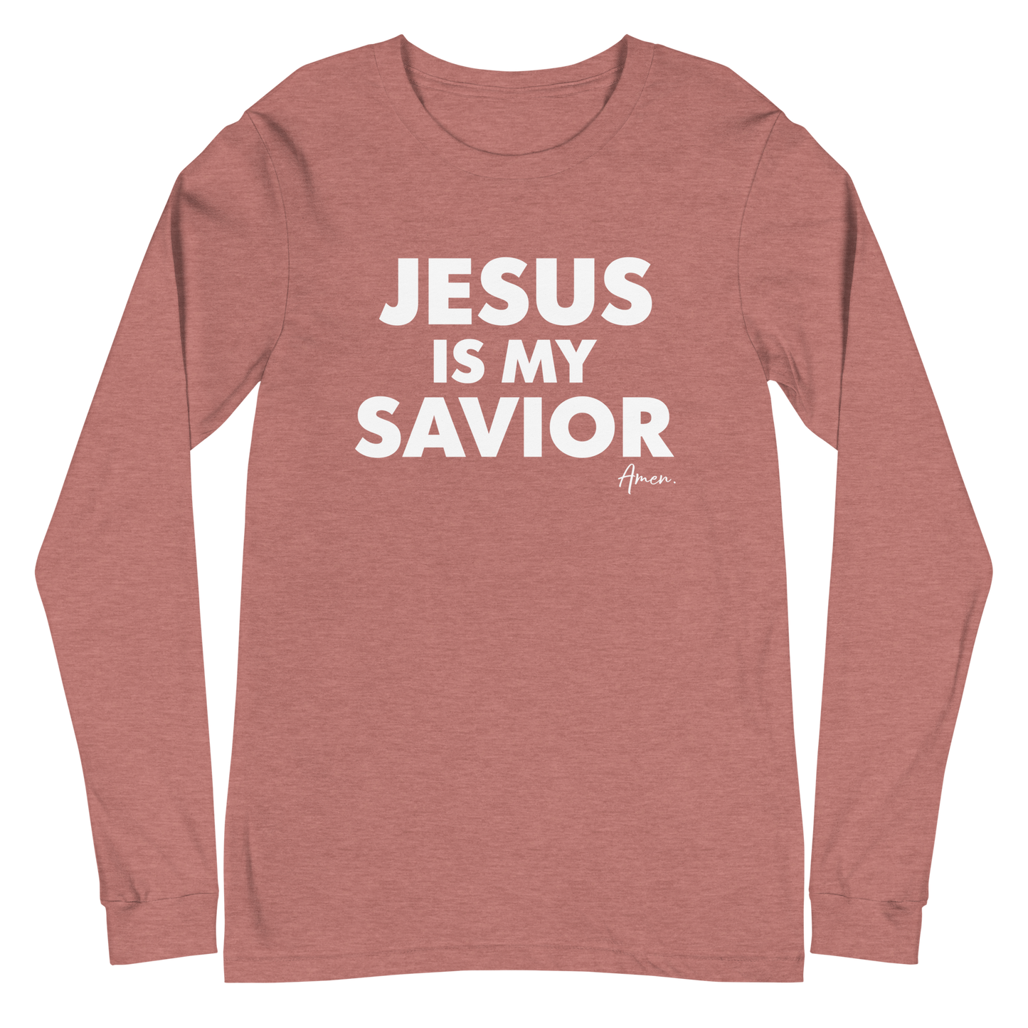 Jesus is my Savior - Men's Long Sleeve