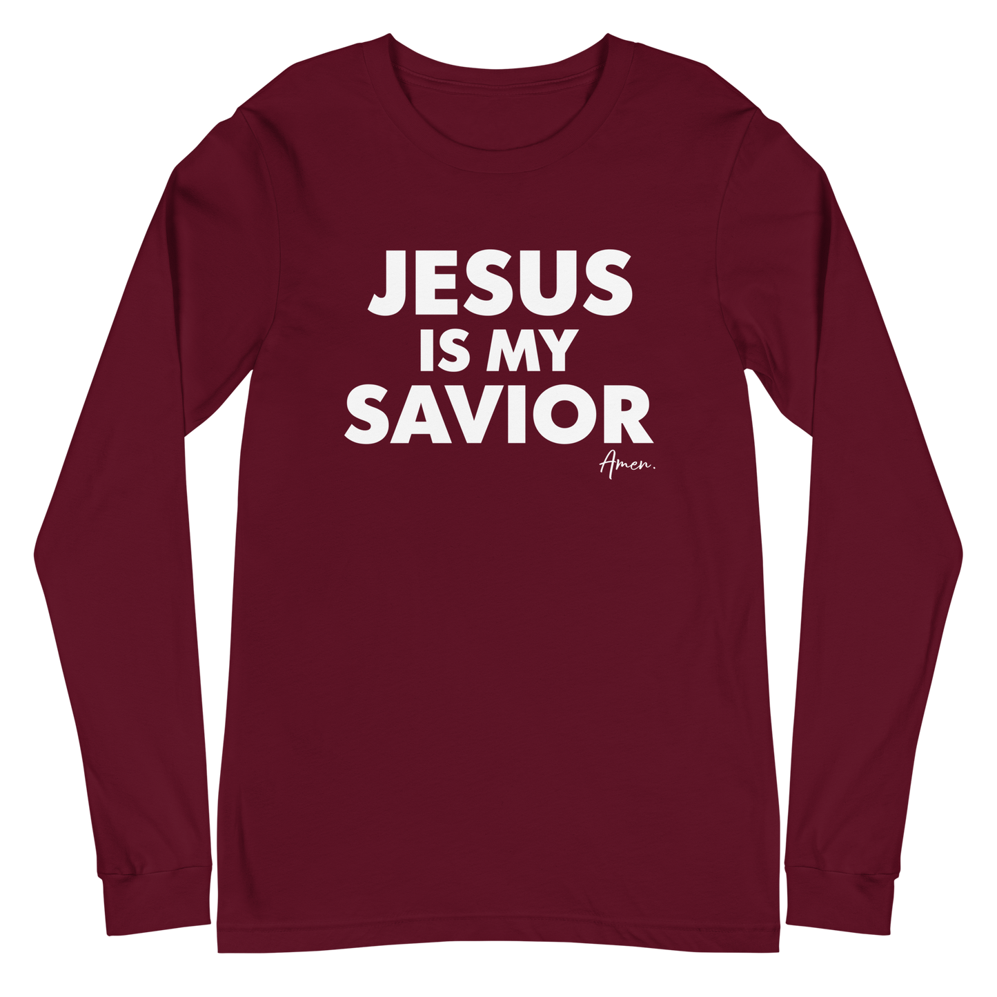 Jesus is my Savior - Men's Long Sleeve
