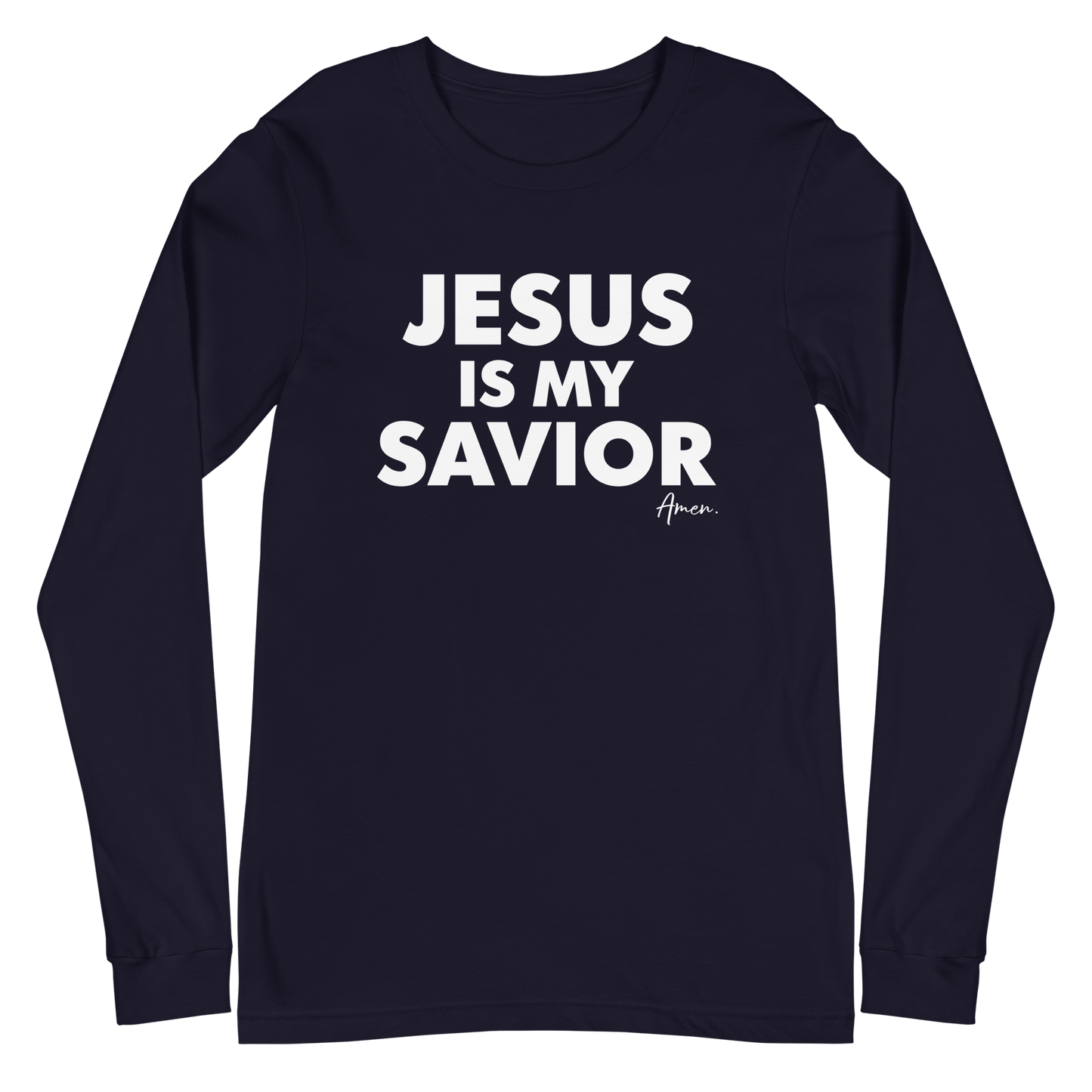 Jesus is my Savior - Men's Long Sleeve