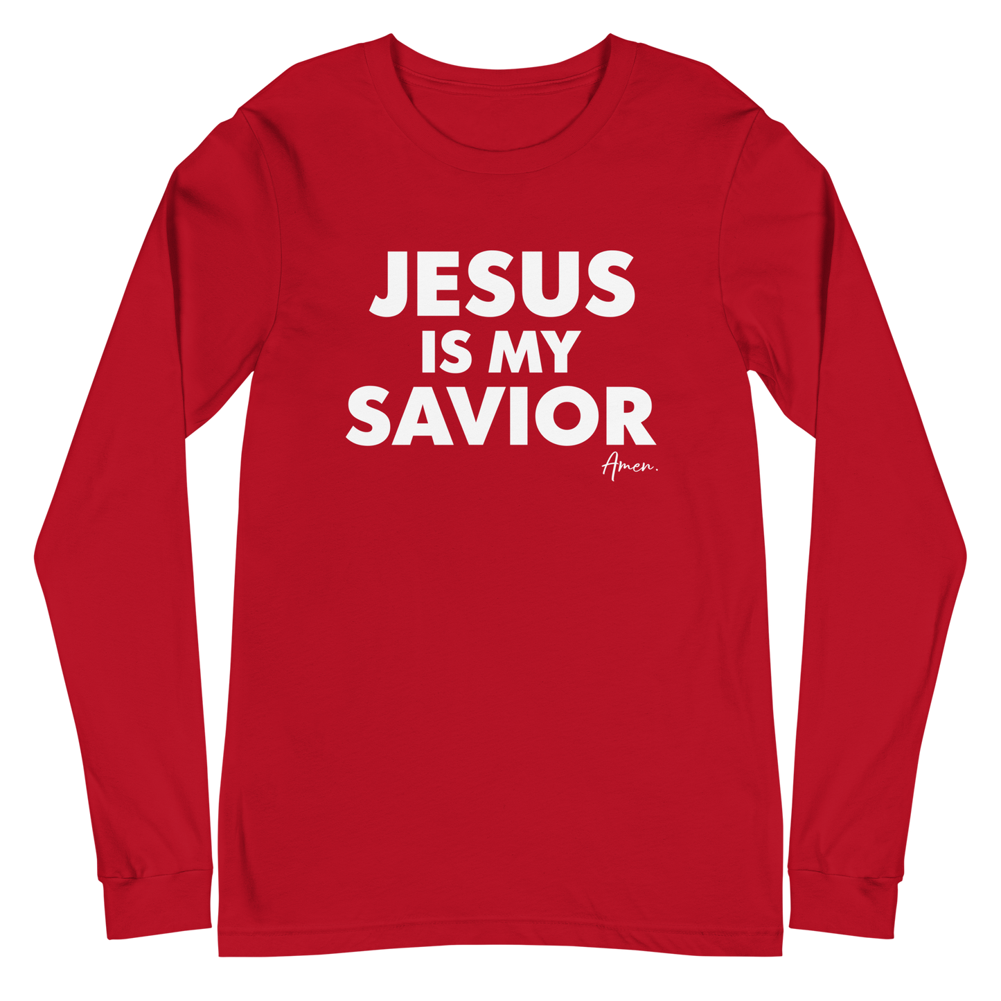 Jesus is my Savior - Men's Long Sleeve