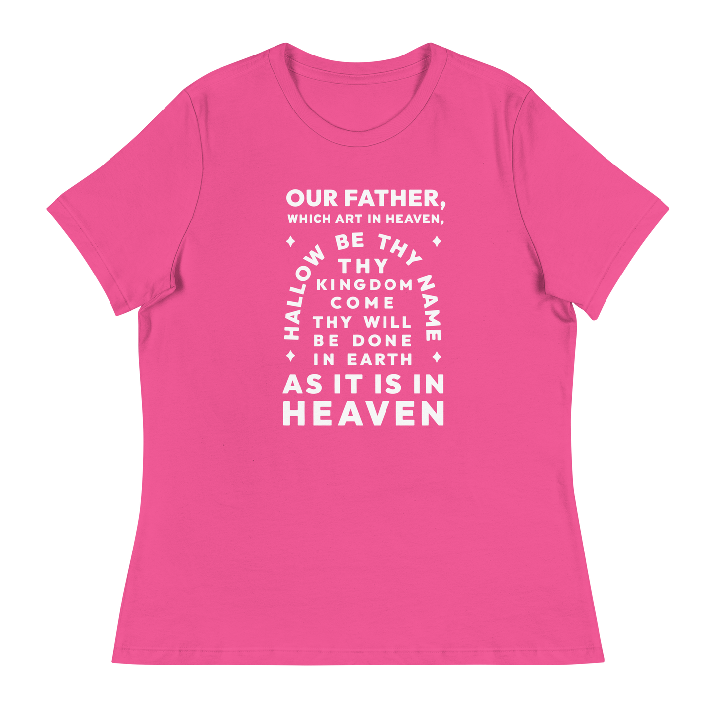 Lord's Prayer - Women's Tee