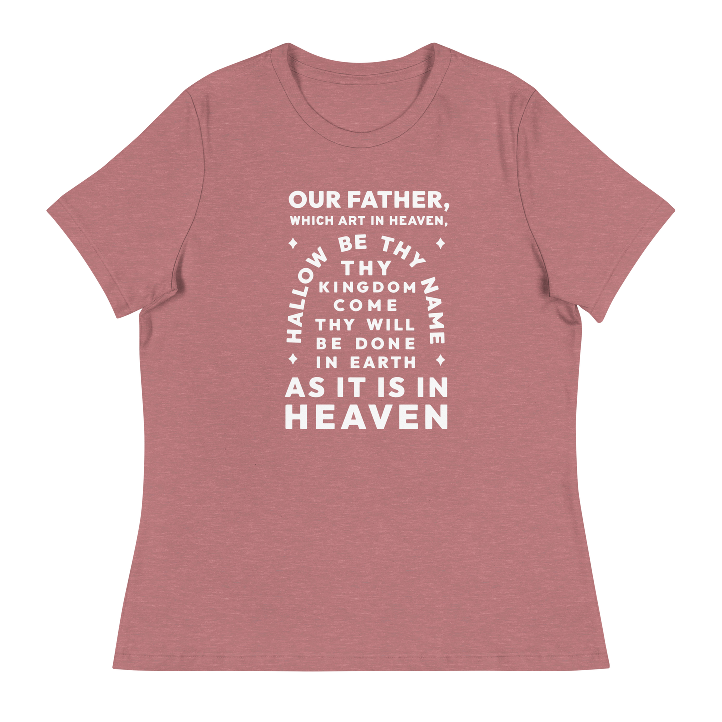 Lord's Prayer - Women's Tee