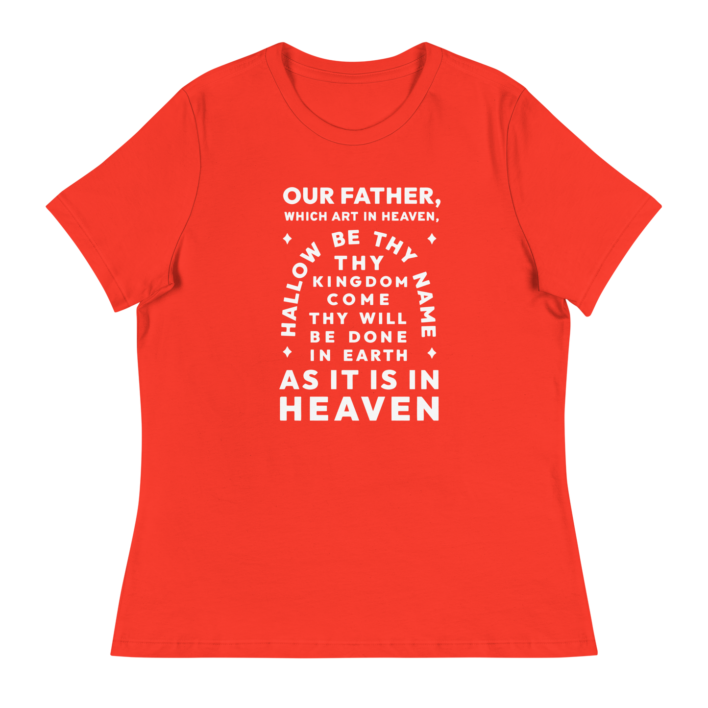 Lord's Prayer - Women's Tee