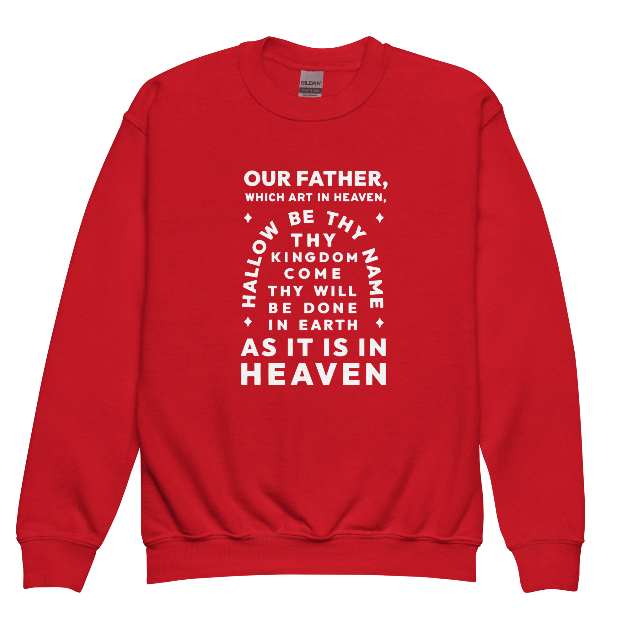 Lord's Prayer // Youth Sweatshirt