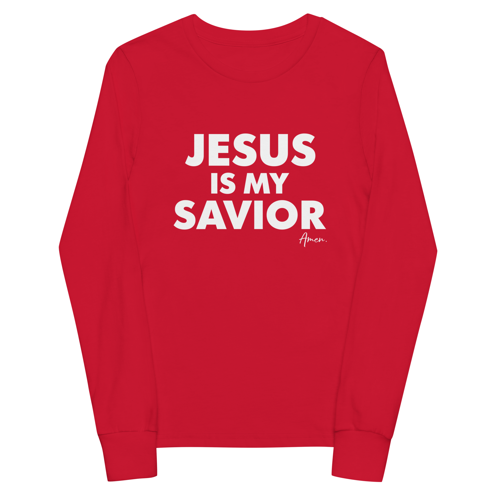 Jesus is my Savior // Youth Long Sleeve