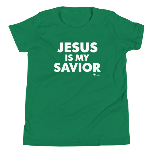 Jesus is my Savior - Youth Short Sleeve T-Shirt